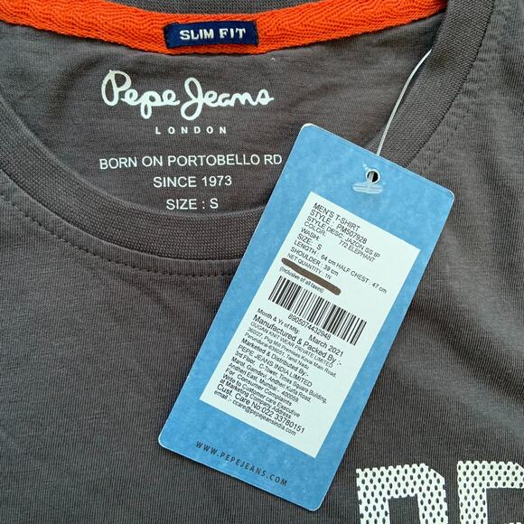Pepe Jeans Small Jazon Slim Fit Pocket T-Shirt - Picture 4 of 4